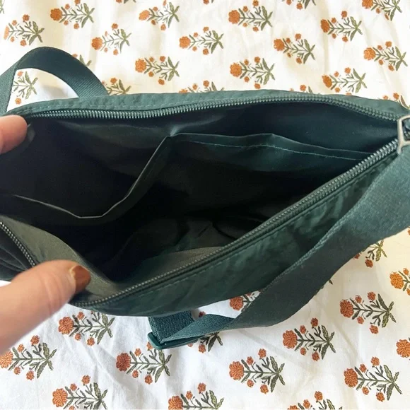 Amazon Nylon Dark Green Crossbody Bag - Picture 3 of 5